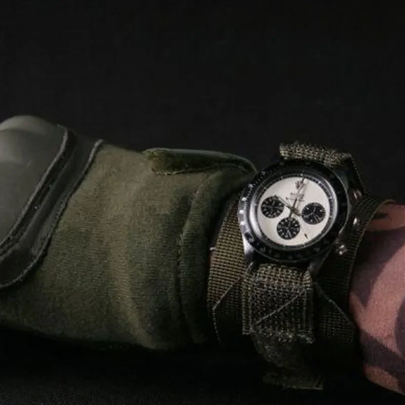 Correa de reloj táctica CAMO de nailon, correa de plástico para muñeca, cinturones de cuerda, combate, senderismo, caza, deportes al aire libre SG BD8250 - imagen 4