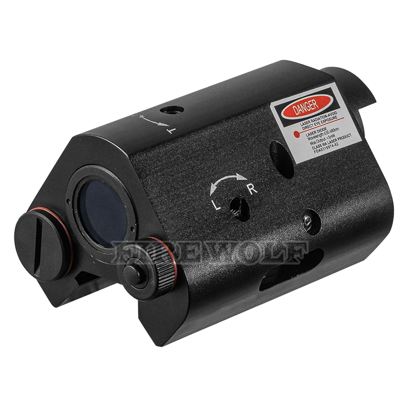 FIRE WOLF G36 mira de punto rojo con alcance láser rojo soporte de riel holográfico de 20mm para óptica de caza táctica - imagen 2