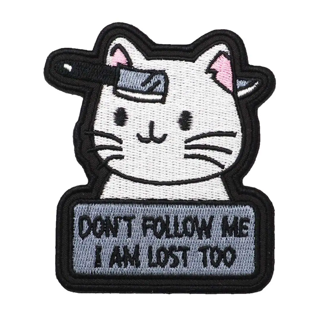 TOUCH ME AND DIE parches bordados, insignia militar táctica con respaldo de bucle de gancho para accesorios de ropa - imagen 4