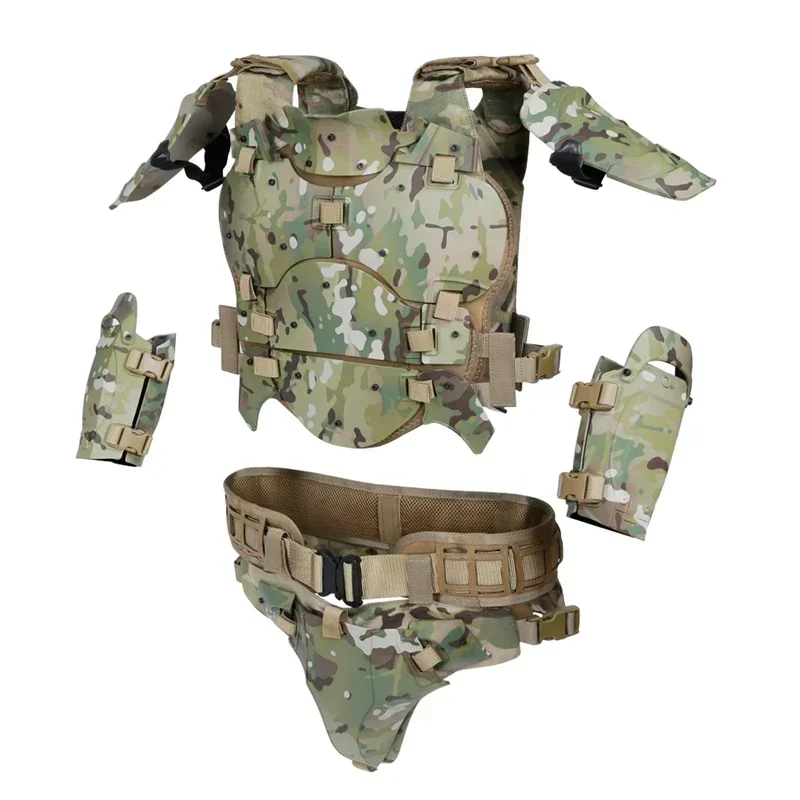 ERQYGRA-traje de armadura táctica, equipo de caza ajustable, codera, sello de cintura, accesorios de Paintball para tiro Airsoft CS - imagen 5