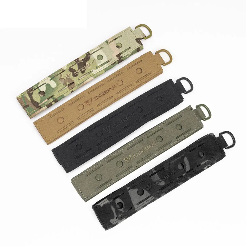 Accesorios para herramientas al aire libre, accesorios tácticos para auriculares, funda con correa para auriculares, hebilla láser MOLLE D - imagen 2