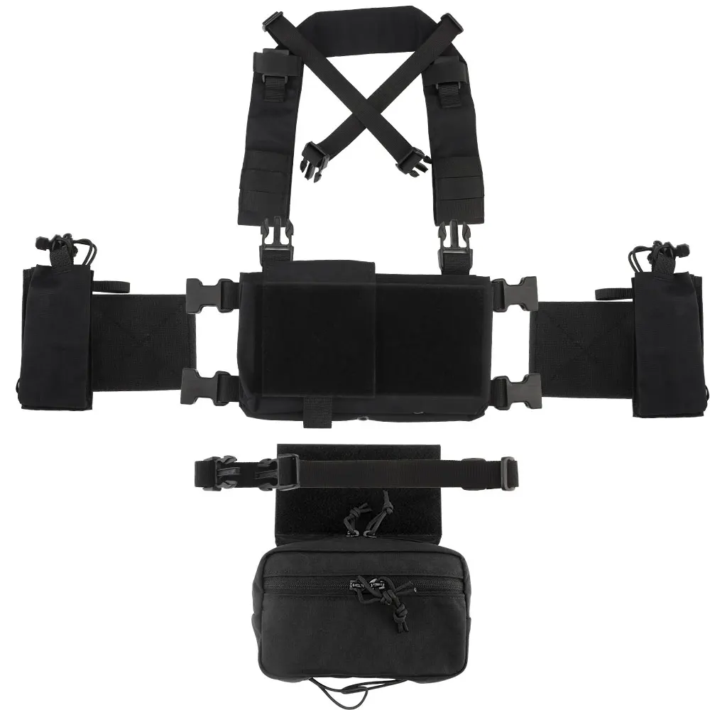 UNIONTAC chaleco táctico ligero resistente al desgaste 500D Nylon MICRO FIGHT CHASSIS MK3 MK4 traje táctico de aparejo de pecho táctico - imagen 4
