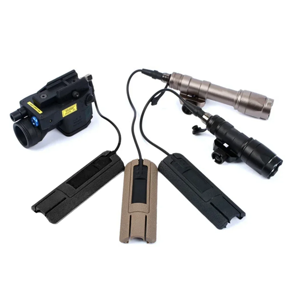 Panel de bolsillo ITI TD Scar de 4,33 pulgadas, interruptor remoto DBAL PEQ Sight M300 M600, linterna de 20mm, cubierta de riel Picatinny, accesorios de caza - imagen 3