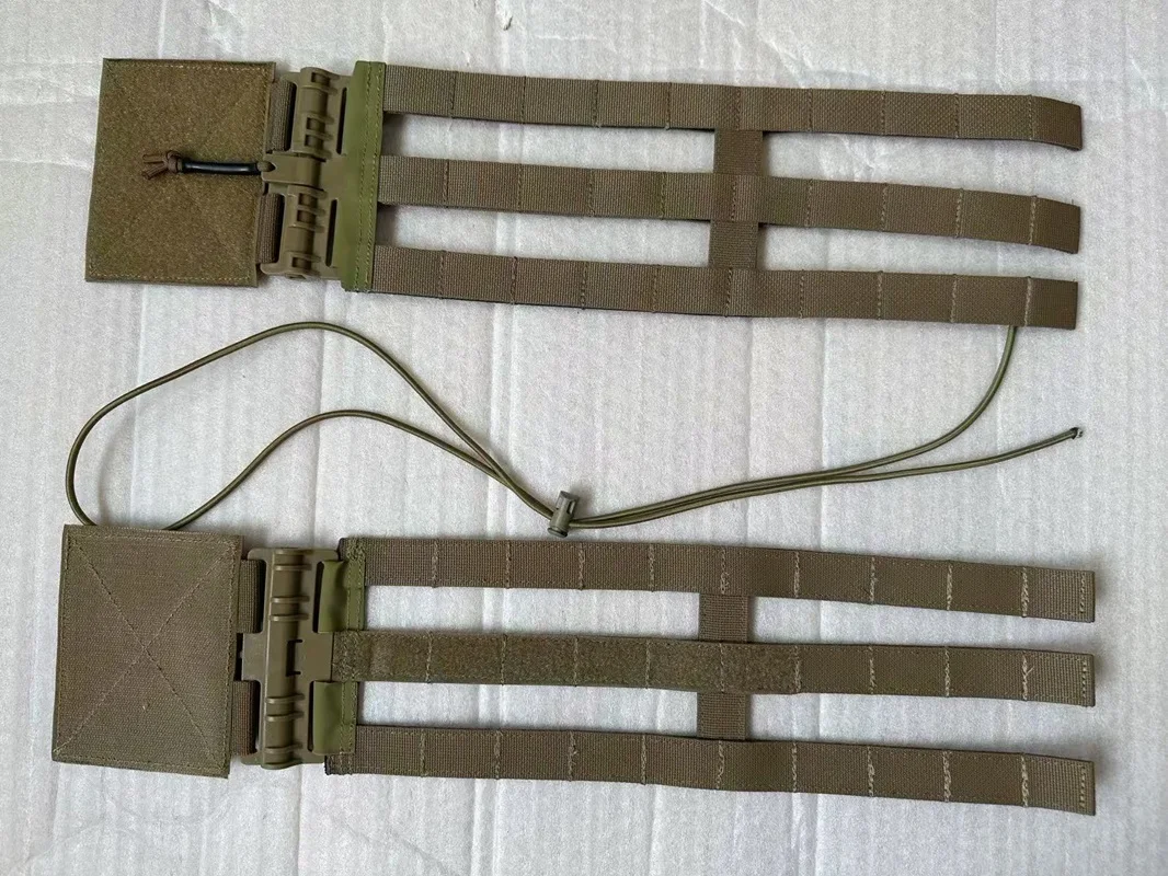 CB MC BK RG faja esquelética de 2 bandas con pegatina MOLLE chaleco táctico de liberación rápida - imagen 3