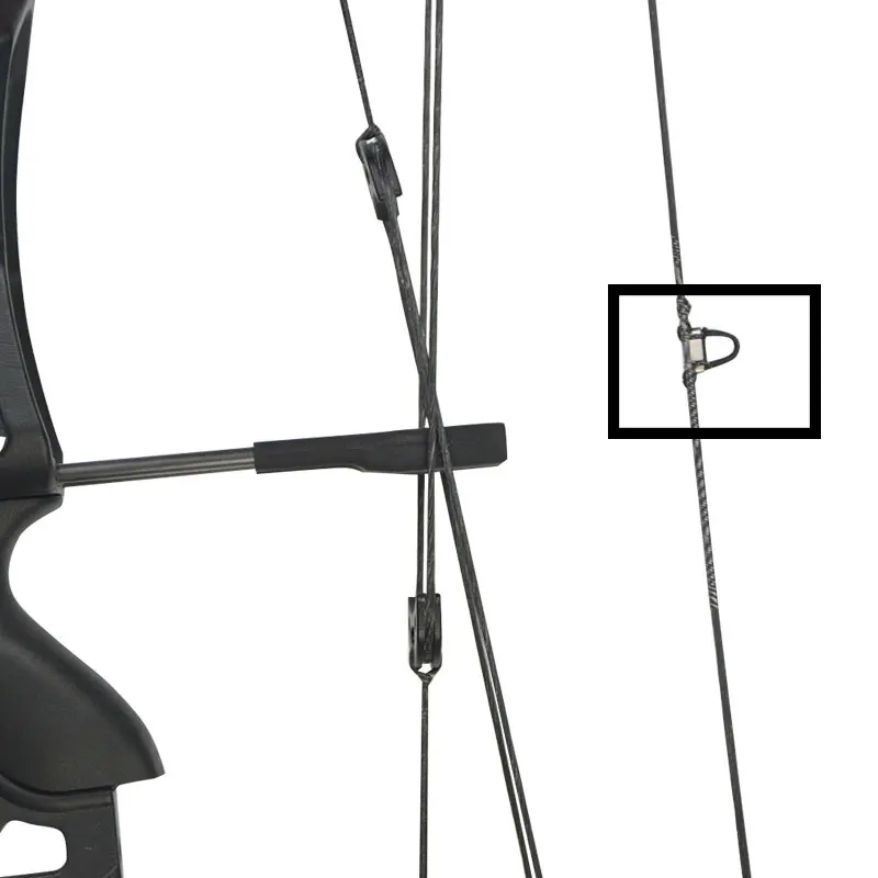 Nido magnético para bola de acero, accesorios de tiro con arco compuesto, 1 unidad - imagen 3