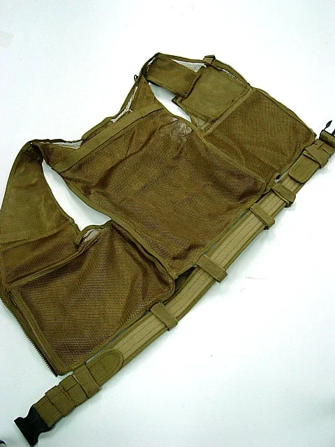 Chaleco táctico para exteriores, ropa deportiva de camuflaje, armadura corporal de caza, camisetas sin mangas Molle, novedad - imagen 4
