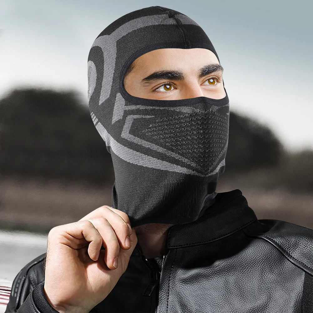 Pasamontañas térmico de invierno, máscara facial completa para esquí, deportes al aire libre, gorros para casco de bicicleta, gorros a prueba de viento, sombrero, Bandana, bufanda para hombres y mujeres - imagen 2