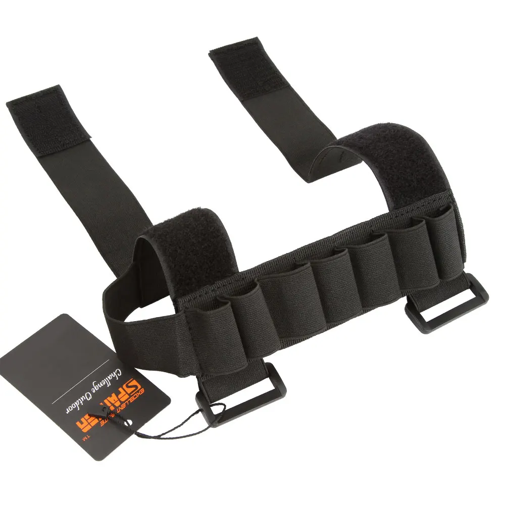 Bolsa táctica para escopeta de 5 balas, soporte de carcasa, cartucho de bala, bandolera, bolsa para revista, accesorio de caza - imagen 5