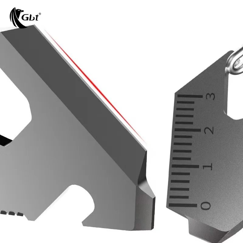 Llavero multifuncional EDC para exteriores, llave para abrebotellas, 1 piezas - imagen 5