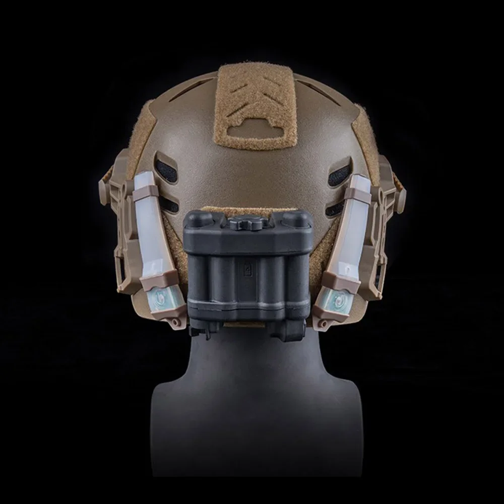 Kit de acolchado ligero para casco Wendy, hebilla de nailon autoadhesiva para equipo rápido M-LOK, pegatinas acolchadas de ante y gancho de terciopelo - imagen 5