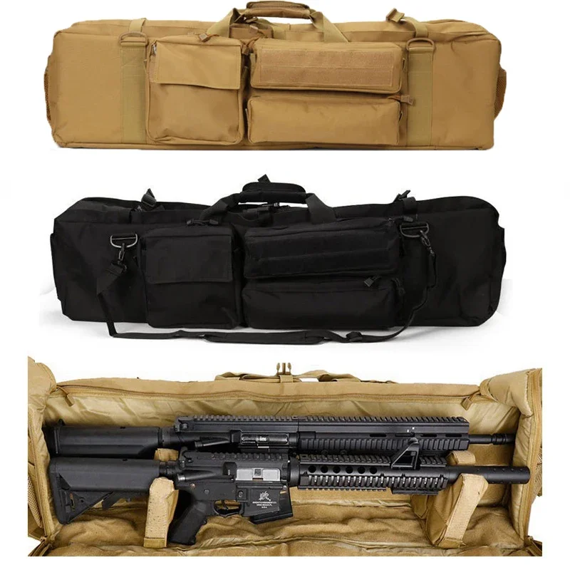 Bolsa de transporte para pistola Airsoft Carbine M249, 100CM, bolsa de transporte para combate Airsoft, mochila de francotirador de nailon, bolsas tácticas M16 AR15 - imagen 2