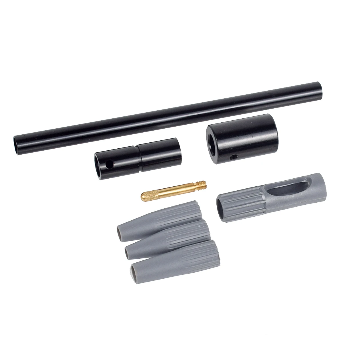 Kit de limpieza de guía de orificio de pistola Universal, cepillo para Rifle, accesorios para pistola de caza al aire libre, 8 Uds., 17Cal.22Cal.30Cal - imagen 2