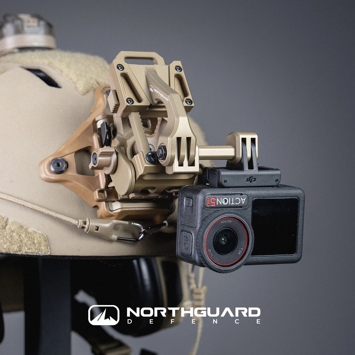 Soporte para casco táctico, brazo J para cámara deportiva, casco táctico, soporte NVG, brazo de conexión - imagen 5