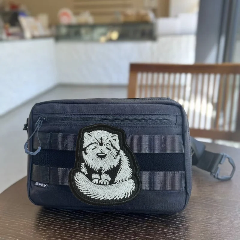 Parche bordado de gato Animal, chaleco táctico, sombreros con gancho y bucle, insignia de moral, mochila, pegatinas decorativas, parches para brazalete para ropa