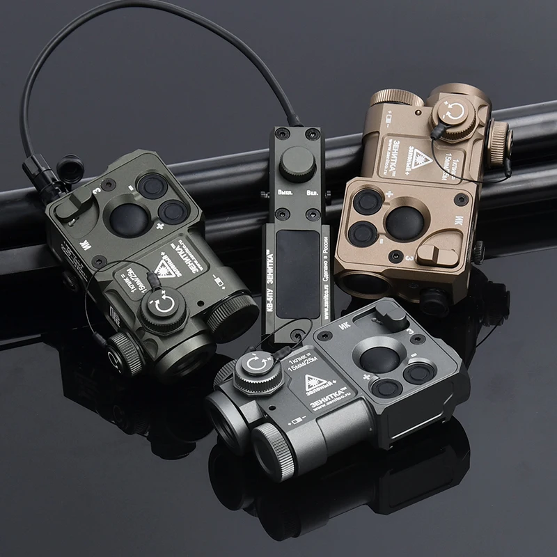 WADSN-indicador estroboscópico de luz IR, dispositivo táctico totalmente de Metal, perst-4, rojo, verde, azul, ajuste de brillo láser - imagen 3