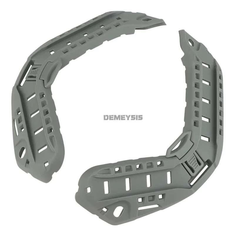 Casco de arco deportivo de tiro, Riel lateral táctico de Paintball CS, accesorio de montaje rápido, riel de guía para casco de corte alto SF - imagen 4