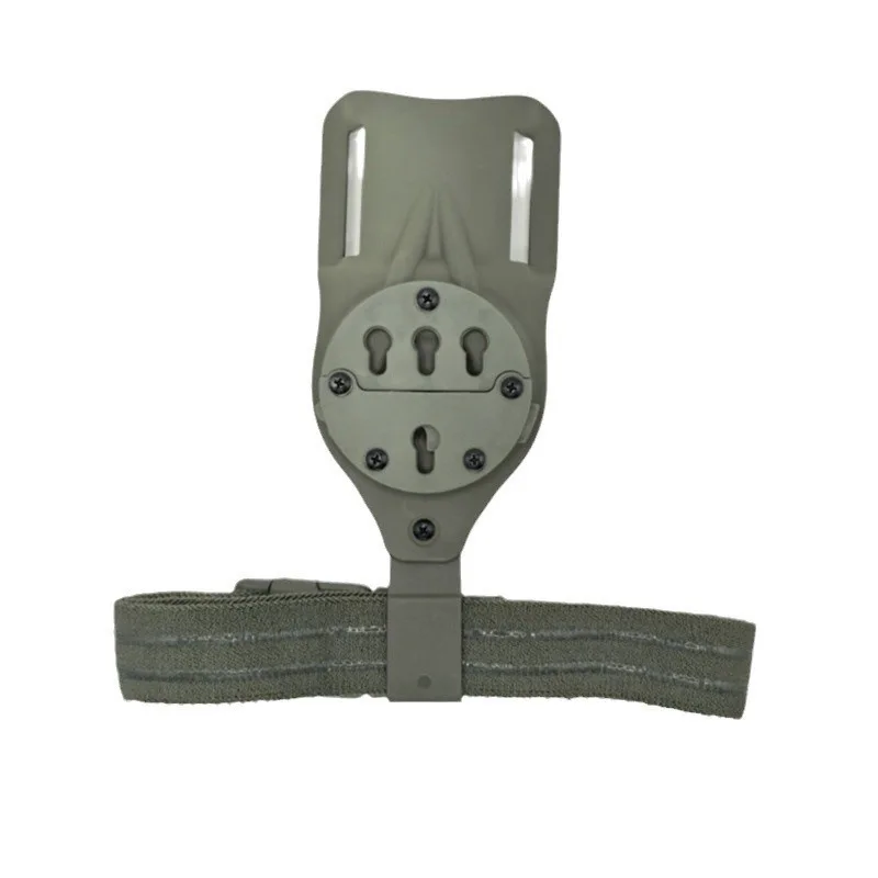 Accesorios universales para exteriores, adaptador de Base de 360 grados (placa de presión hacia abajo), Compatible con correas tácticas para piernas - imagen 3