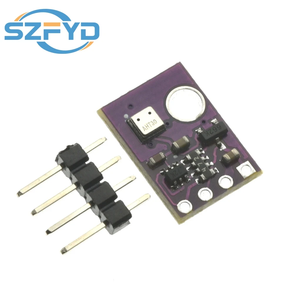 Módulo sensor digital de temperatura y humedad AHT30 I2C: alta precisión, amplio voltaje 2,0 V-5,5 V, para Arduino ESP32 DIY - imagen 4