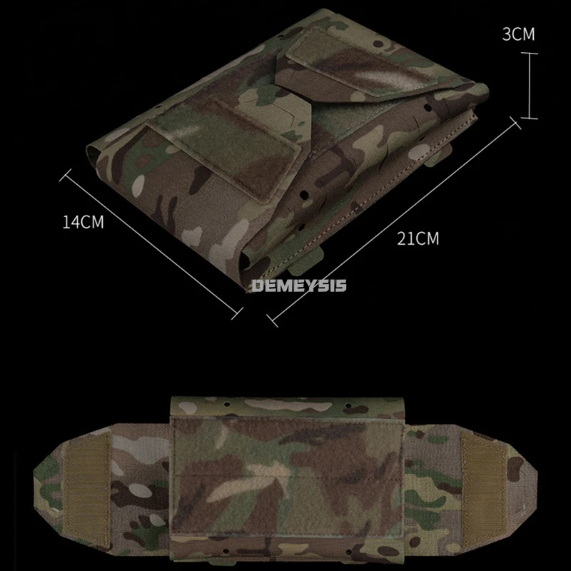 Bolsa para botiquín de primeros auxilios MOLLE para exteriores, bolsa de emergencia para caza y supervivencia, Kit de herramientas multiusos para tiro Airsoft, bolsa médica para llevar - imagen 2