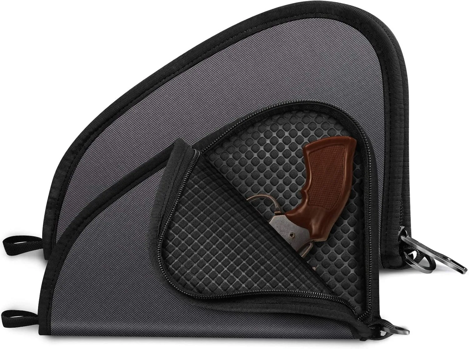 Bolsa de almacenamiento para pistola, estuche para pistola 6000D, bolsa táctica para pistola, bolsa con cremallera, bolsa de transporte oculta para pistolas compactas de tamaño completo - imagen 5