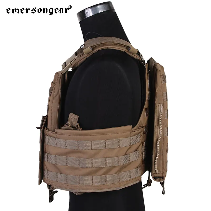 Emersongear-chaleco táctico CPC, placa Caririer MOLLE, equipo de protección de combate, Airsoft, caza, senderismo, deportes, entrenamiento al aire libre, nailon - imagen 5
