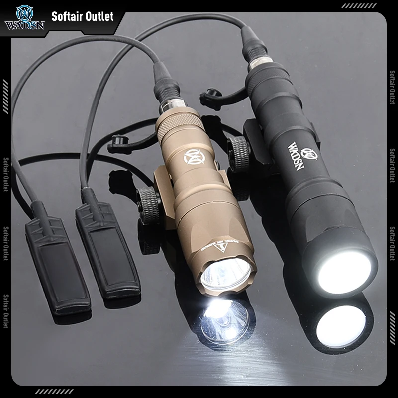 Filtro IR Airsoft Surefir M300 M600 linterna pantalla de luz suave cubierta protectora compatible con lámpara exploradora Wadsn M300A/M300B/M600C/M600B - imagen 3