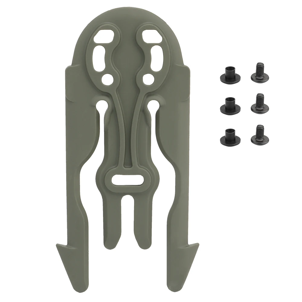 Accesorios tácticos para pistolera Kydex, plataforma de funda para pistola de caza, sistema Molle de liberación rápida para funda Universal para pistola - imagen 5