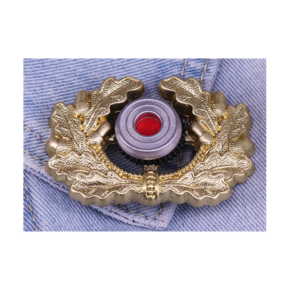 Insignia táctica de piloto WW2, Luftwaffe, tapa de visera General, Corona y escarapela, broche Kriegsmarine Repro Peugeot personalizado - imagen 2