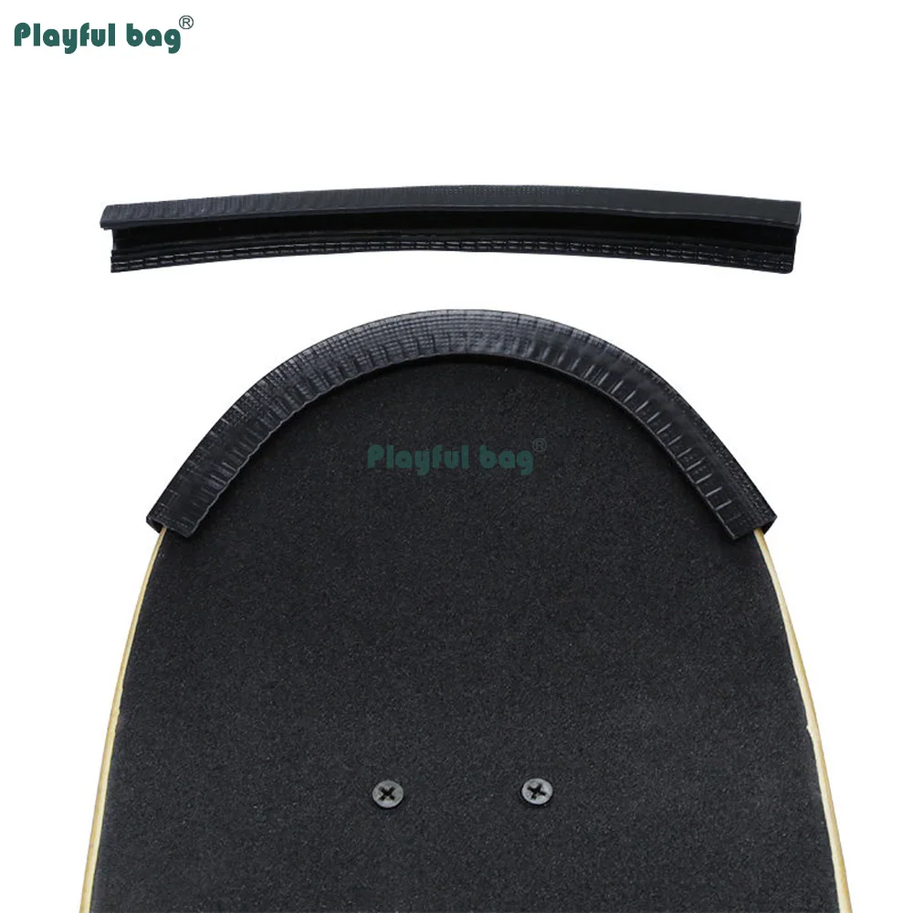 1 par de protectores universales para parachoques de monopatín, protección de borde engrosada para cubierta de monopatín, protector de riel resistente a impactos AMB339 - imagen 5