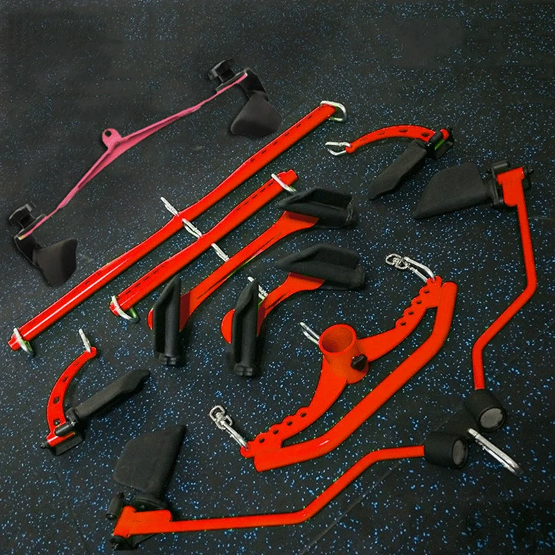 Barra de poleas ajustable para cable y remo, entrenamiento en casa - imagen 4