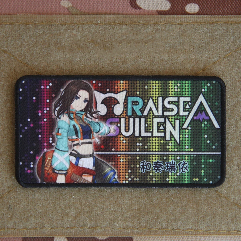 RAISE A SUILEN BanG Dream Girls' Orchestra parches estampados bidimensionales insignia táctica de Anime chaleco mochila decoración DIY - imagen 4