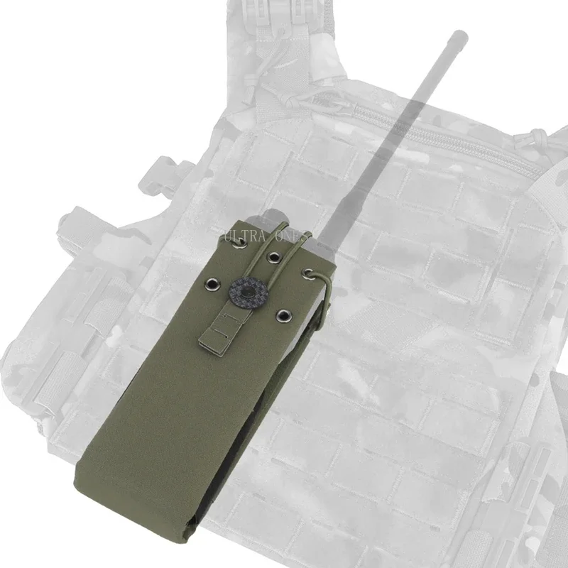 Bolsa táctica Molle para Walkie Talkie, bolsa de Radio multifunción para exteriores para MPU5 AN / PRC-163 AN / PRC-152 AN / PRC148 - imagen 3