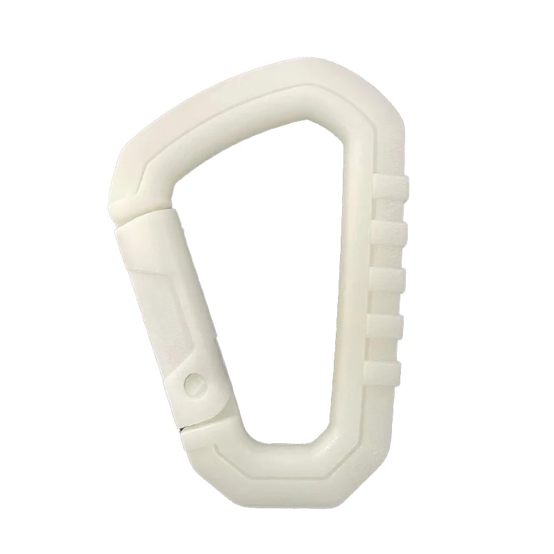 Hebilla colgante rápida ligera y luminosa mejorada, hebilla colgante táctica para mochila de senderismo al aire libre, anillo colgante, hebilla D - imagen 5