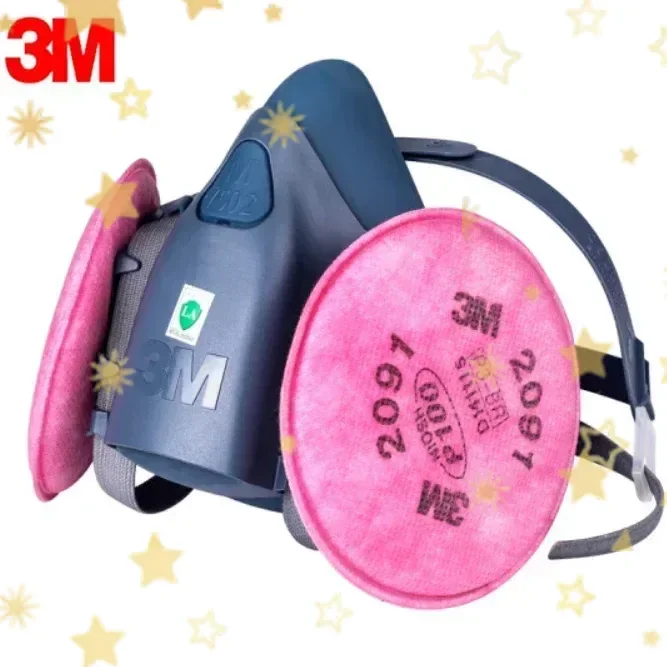 Mascarilla antigás de media máscara para gases y aerosoles