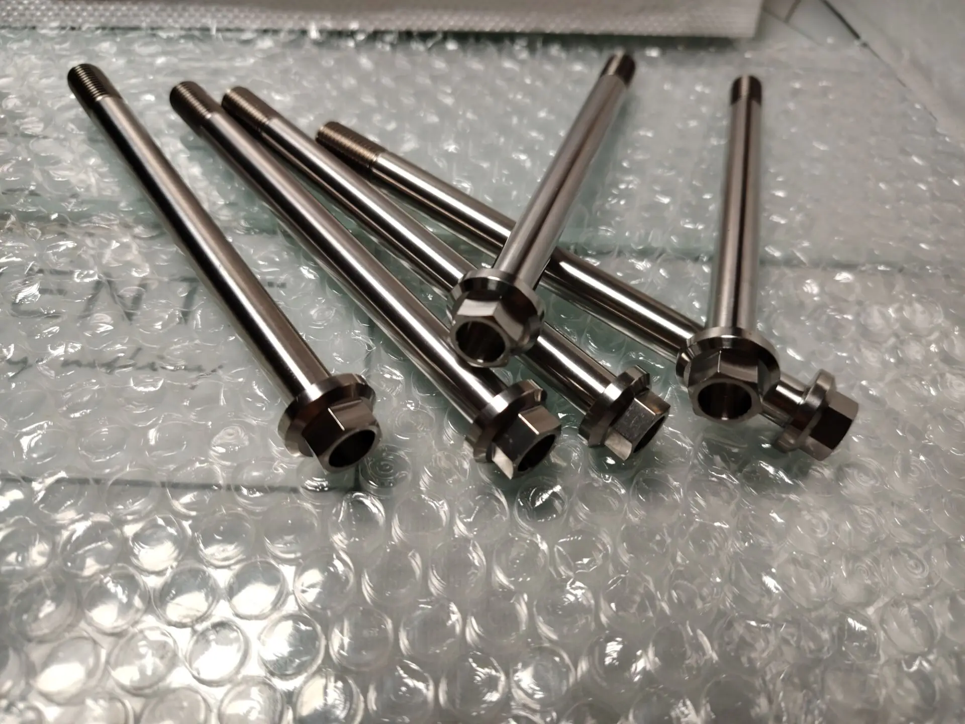 Tornillo de vástago largo M12 de aleación de titanio, 400/205/210/220/225/230/240/250/260/270/280/290/295/300/305/310/320/330/340/350MM - imagen 5