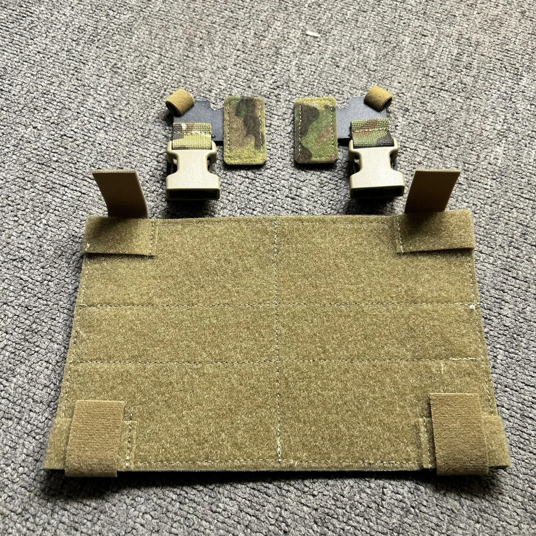 Kit de conversión AVP AXL Edition con tablero PP liviano o Tegris: incluye sujetadores de gancho y bucle y hebillas para un ajuste seguro