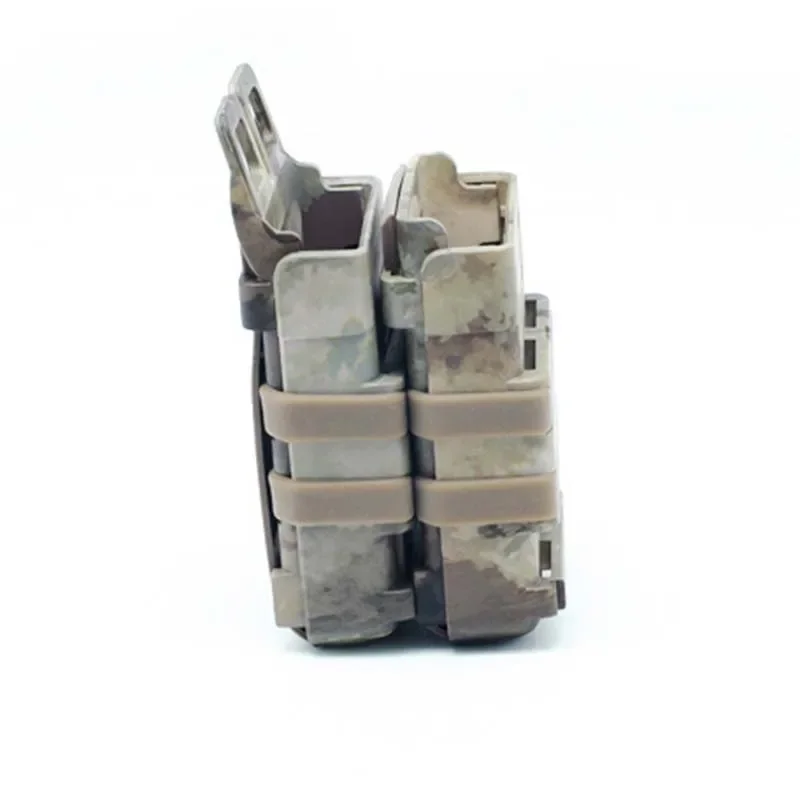 FMA Water Transfer FAST Magazine Holster Set A-Tacs PARA bolsas de revistas tácticas 5,56 - imagen 3