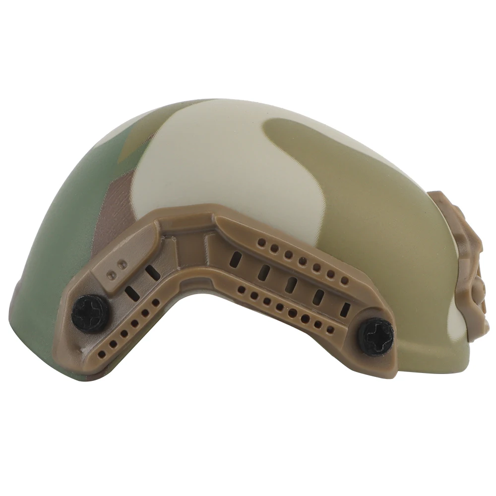 Llavero táctico de modelo de casco rápido, Mini llavero portátil, abrebotellas, mochila, encanto, accesorios de ventilador militar, regalo - imagen 4