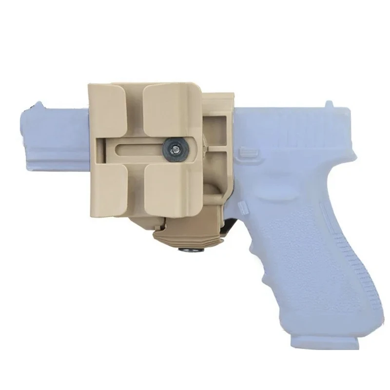 Funda para pistola GLOCK17, mano derecha con Clip para cinturón de rotación 360, funda táctica para pistola GL17 - imagen 3