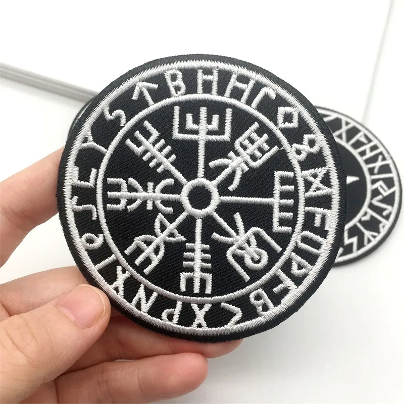 Parches bordados de estrellas de cinco puntas, pegatinas para ropa, apliques para planchar, insignias de costura, rayas, lote de 3 unidades - imagen 3