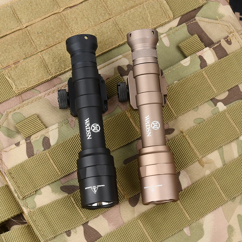 SF Surefir-potente linterna táctica de Metal para arma, luz LED para AR15, M4, M16, HK416, Picatinny de 20mm, M600, M600U - imagen 5