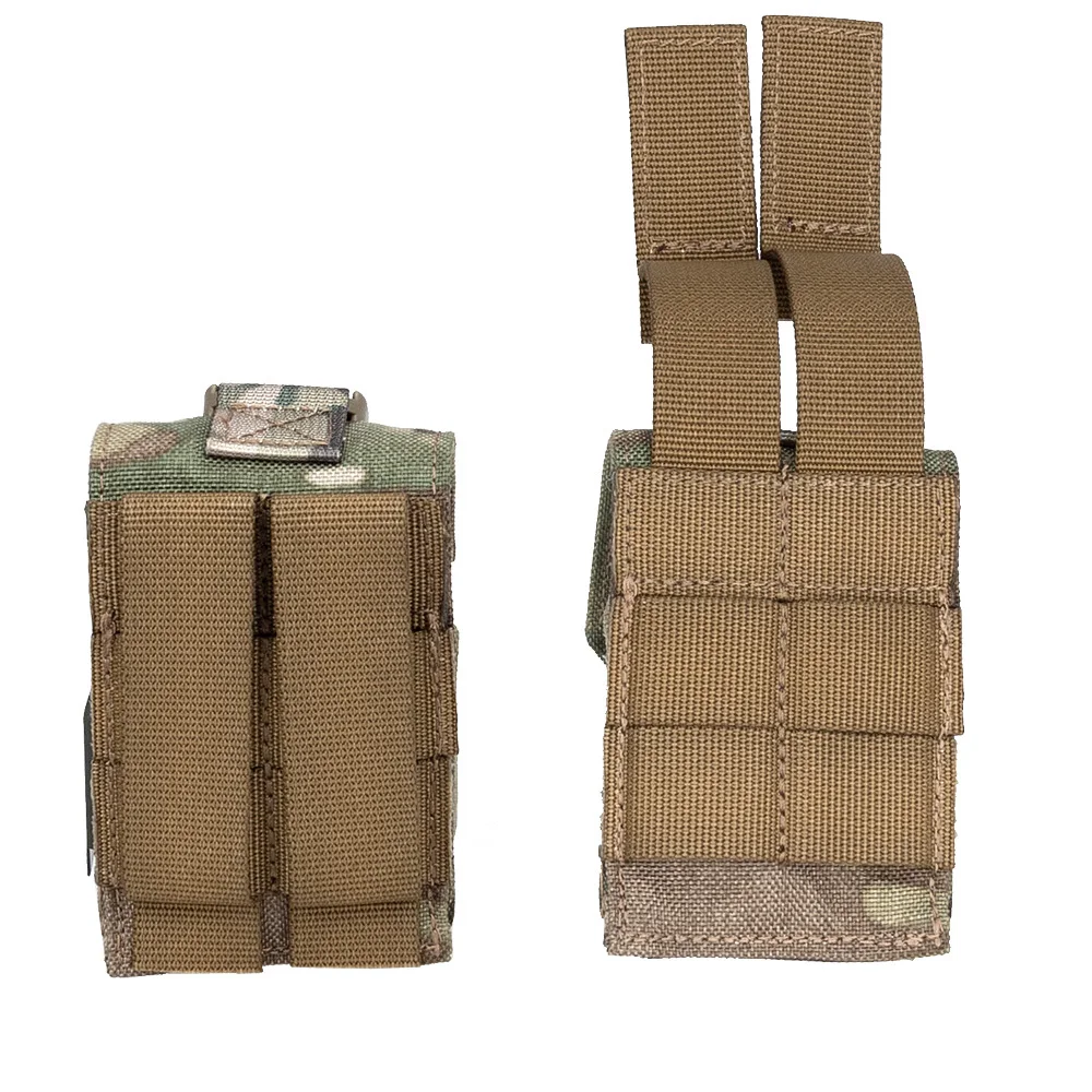 Bolsa táctica de granada Molle para M6 M33 M69 Frag, pequeña bolsa de herramientas GP, Fanny de utilidad compacta, Mini paquete, accesorios para cinturón Airsoft - imagen 3