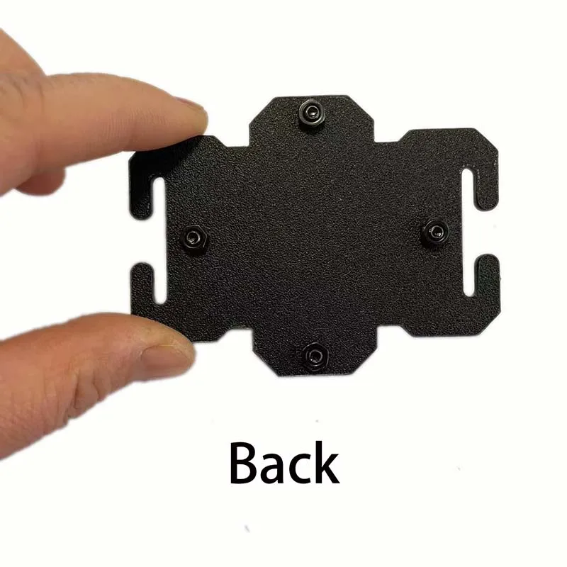 Paraguas, tipo sangre, radiación nuclear, equipo táctico de ojos de gato que brilla en la noche, parche de tira de marca de seguridad para identificación Molle para exteriores - imagen 5