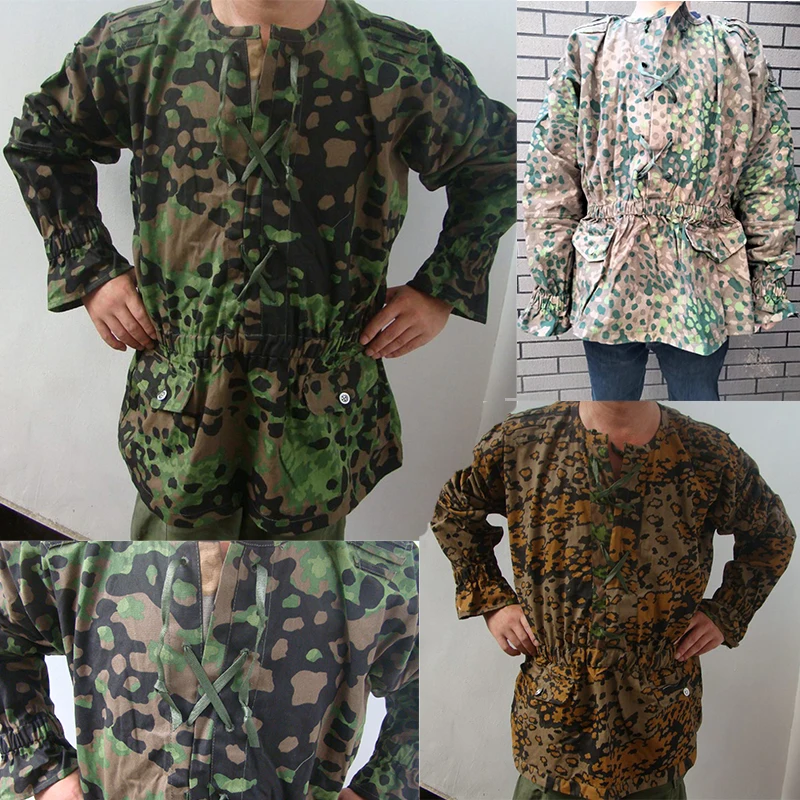 Ropa camuflaje táctica con camisa de cobertura reversible para exterior