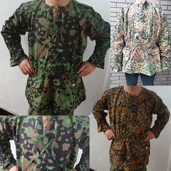 Ropa camuflaje táctica con camisa de cobertura reversible para exterior