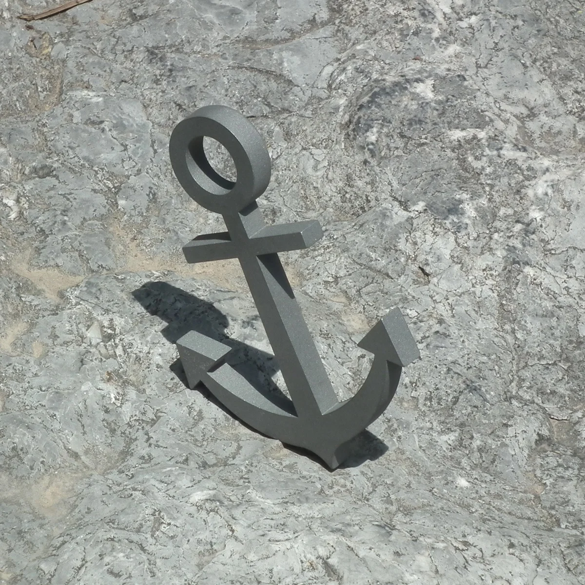 Colgante de titanio Edc con mango, timón de cruz, marinero de la suerte, cuerda de adorno de coche con personalidad