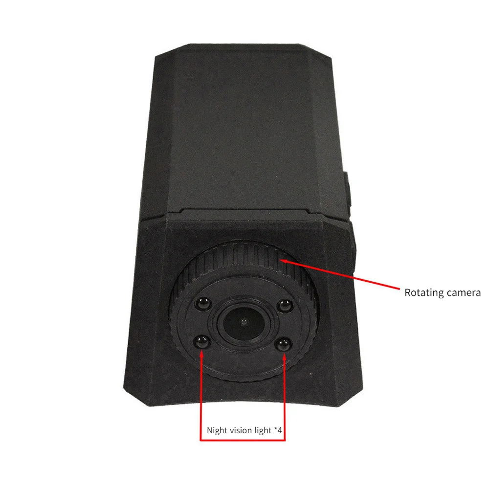 Cámara táctica para casco, cámara de acción, casco FAST MICH, sujetadores de gancho y bucle 3D - imagen 4