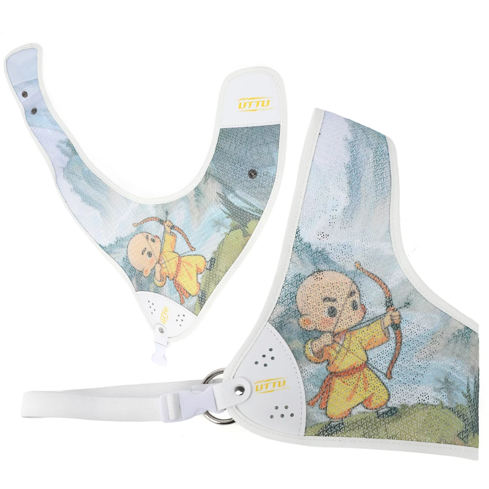 Protector de pecho tiro con arco derecha para competición y caza