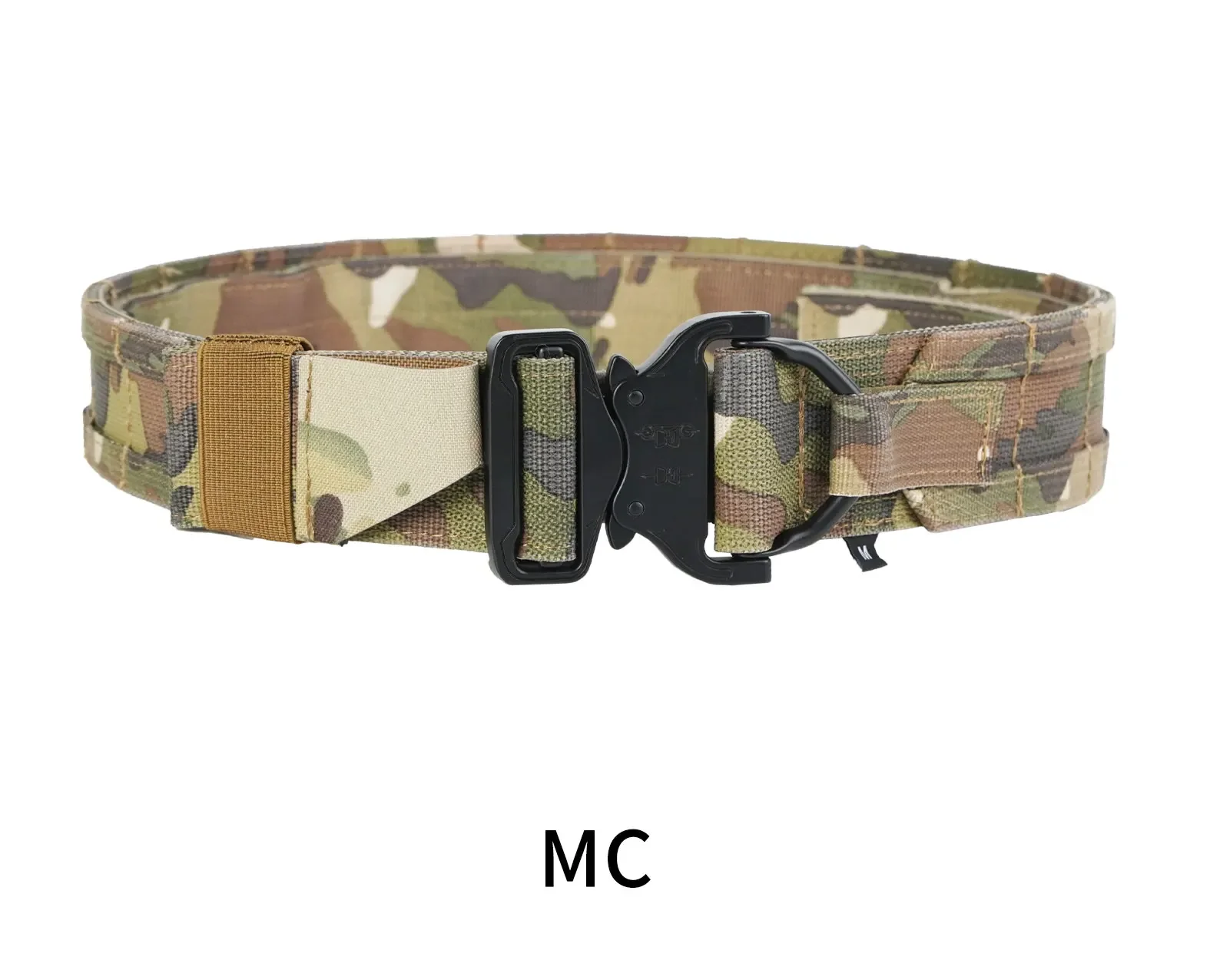 Tactical Belt with Quick Release Metal Buckle Airsoft Heavy Duty Belt MOLLE Laser Cut Mens Belts Hunting Accessory Outdoor - imagen 3