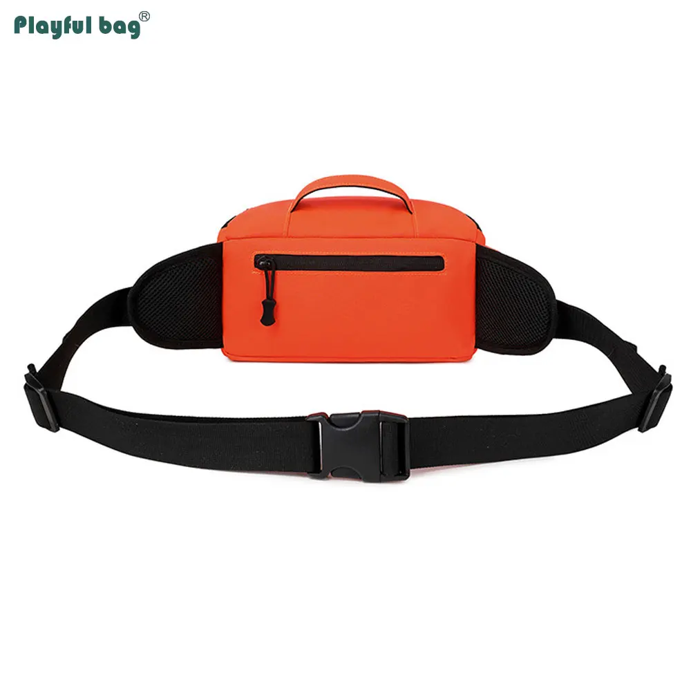 Riñonera deportiva para ciclismo, bolsa de pecho de gran capacidad para viaje, senderismo al aire libre, bolsa multifuncional impermeable AVA290 - imagen 4